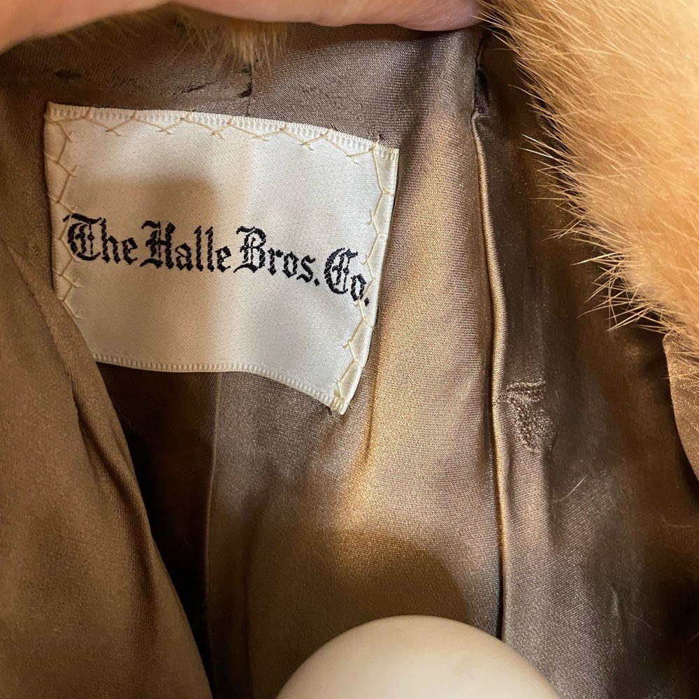 Vintage Halle Bros. Fur Wrap - Picture 9 of 9